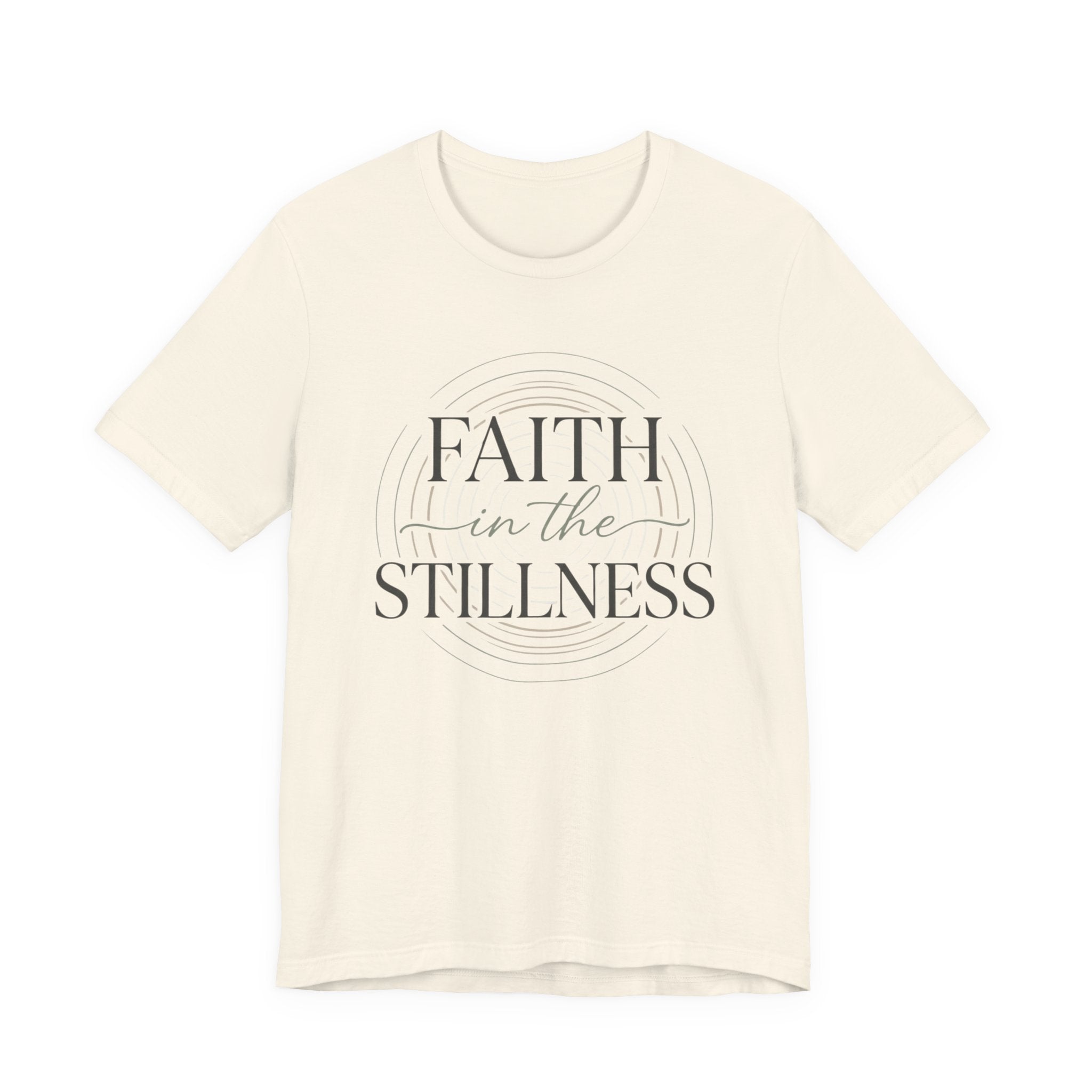 New Faith in the Stillness Minimalist T-Shirt