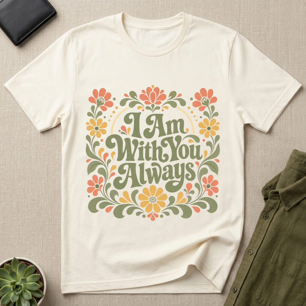 I Am With You Always Christian Shirt