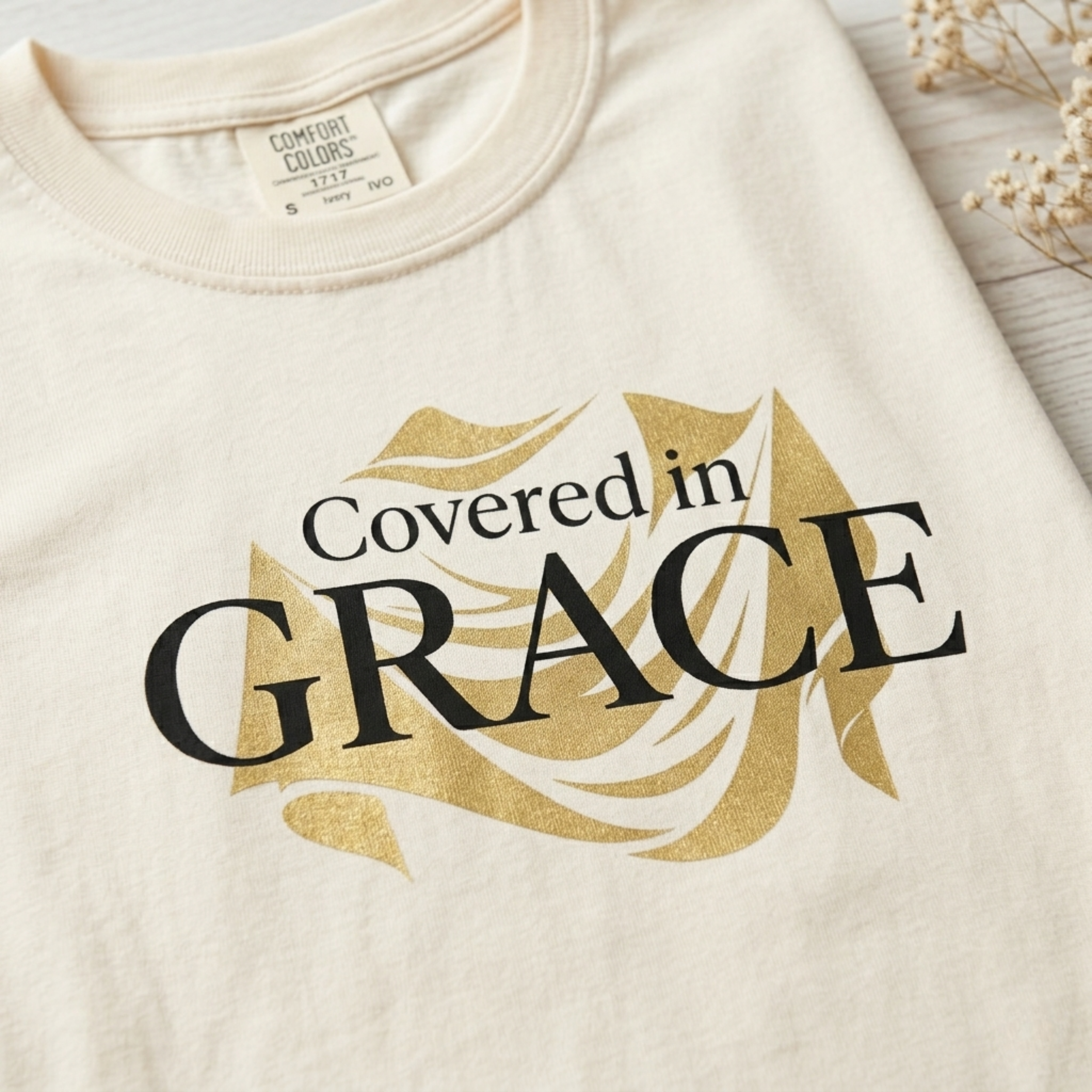 Covered in Grace Christian Shirt