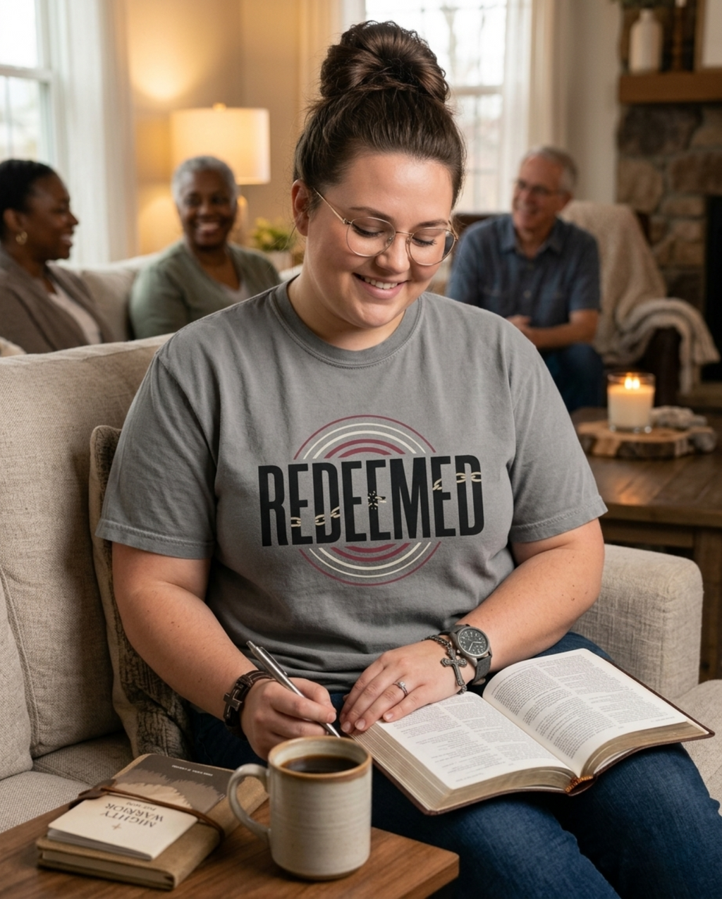 Redeemed Christian T-Shirt | Faith Based Graphic Tee