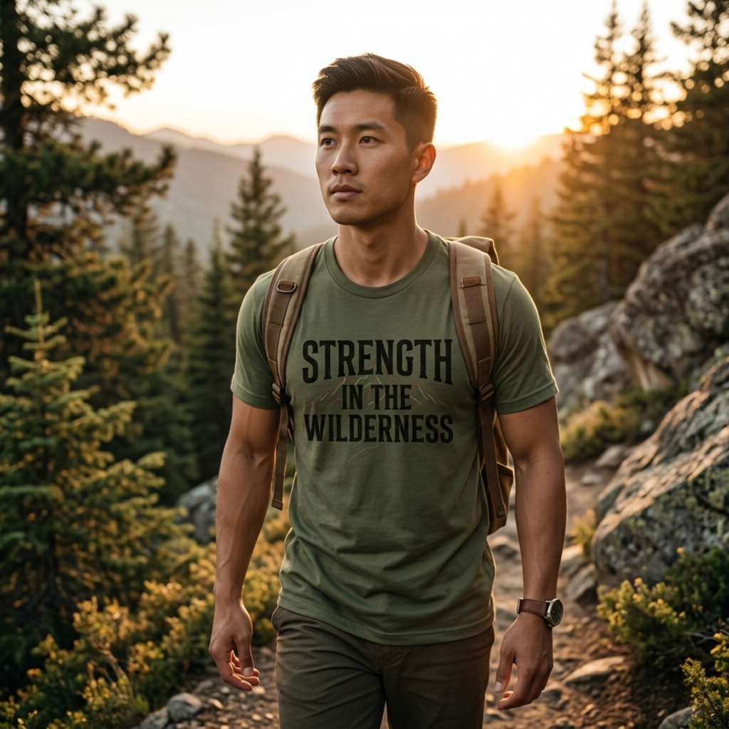 Strength in the Wilderness Tee