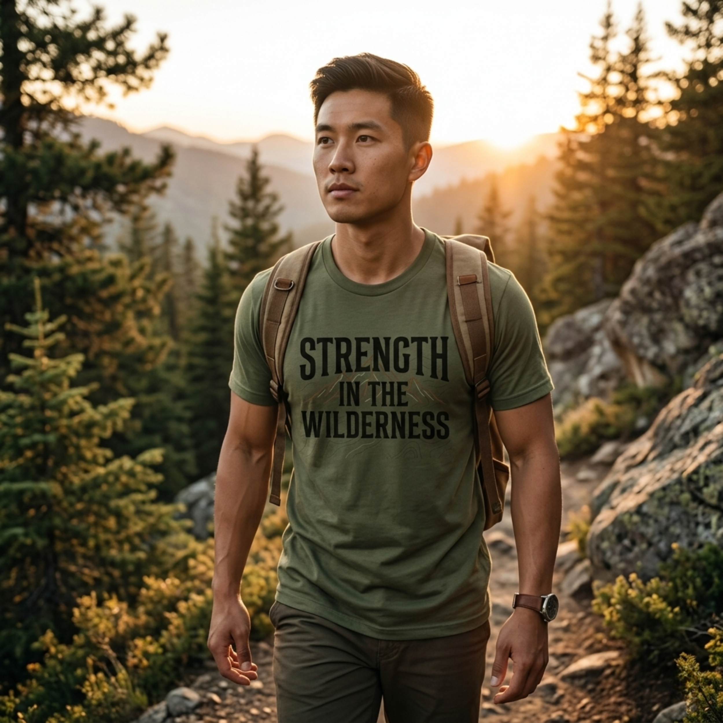 Strength in the Wilderness Tee