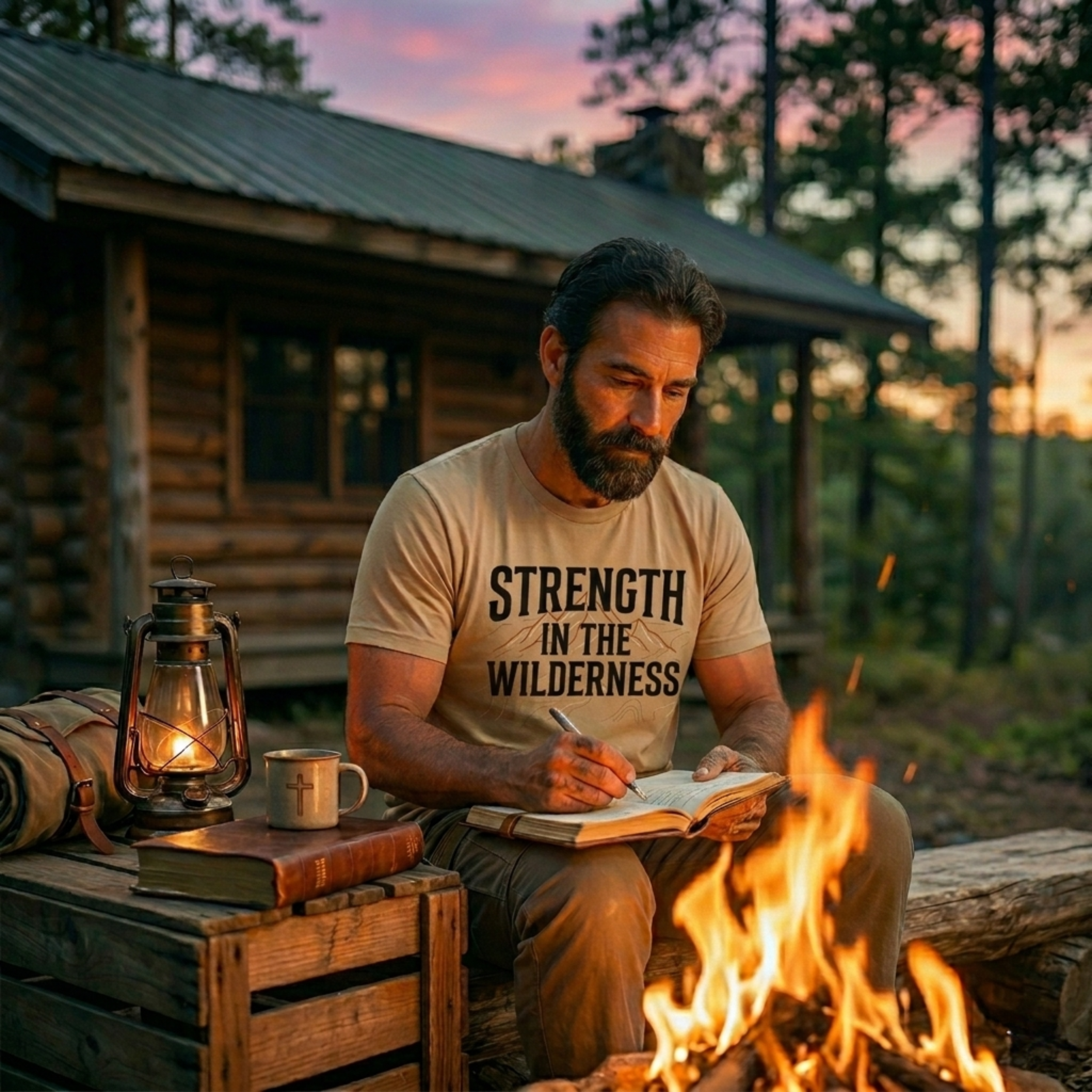 Strength in the Wilderness Tee