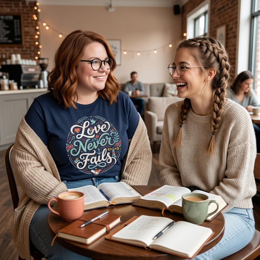 Love Never Fails Christian Shirt