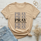 Pray Without Ceasing Minimalist Tee