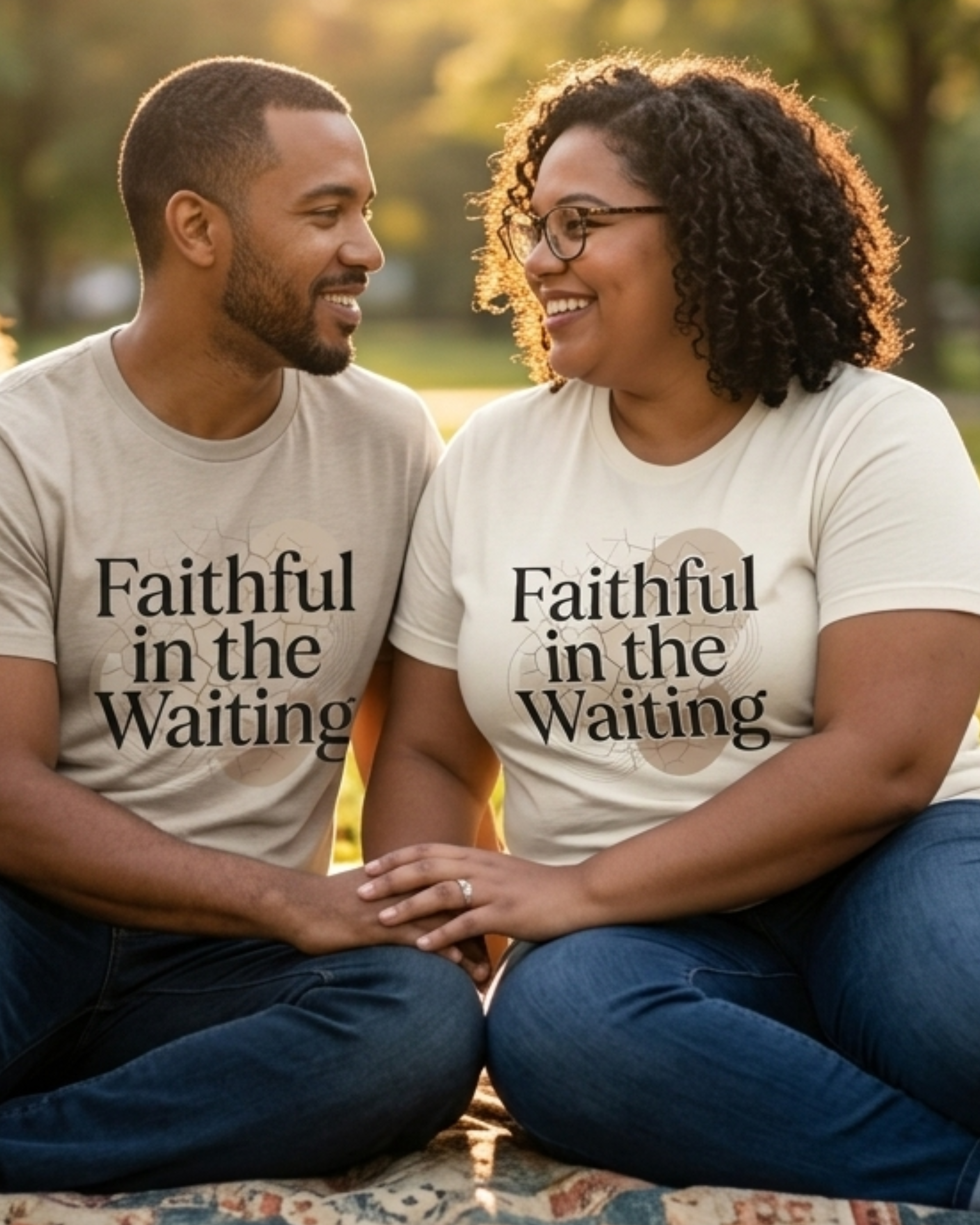 Faithful In The Waiting Christian T-Shirt