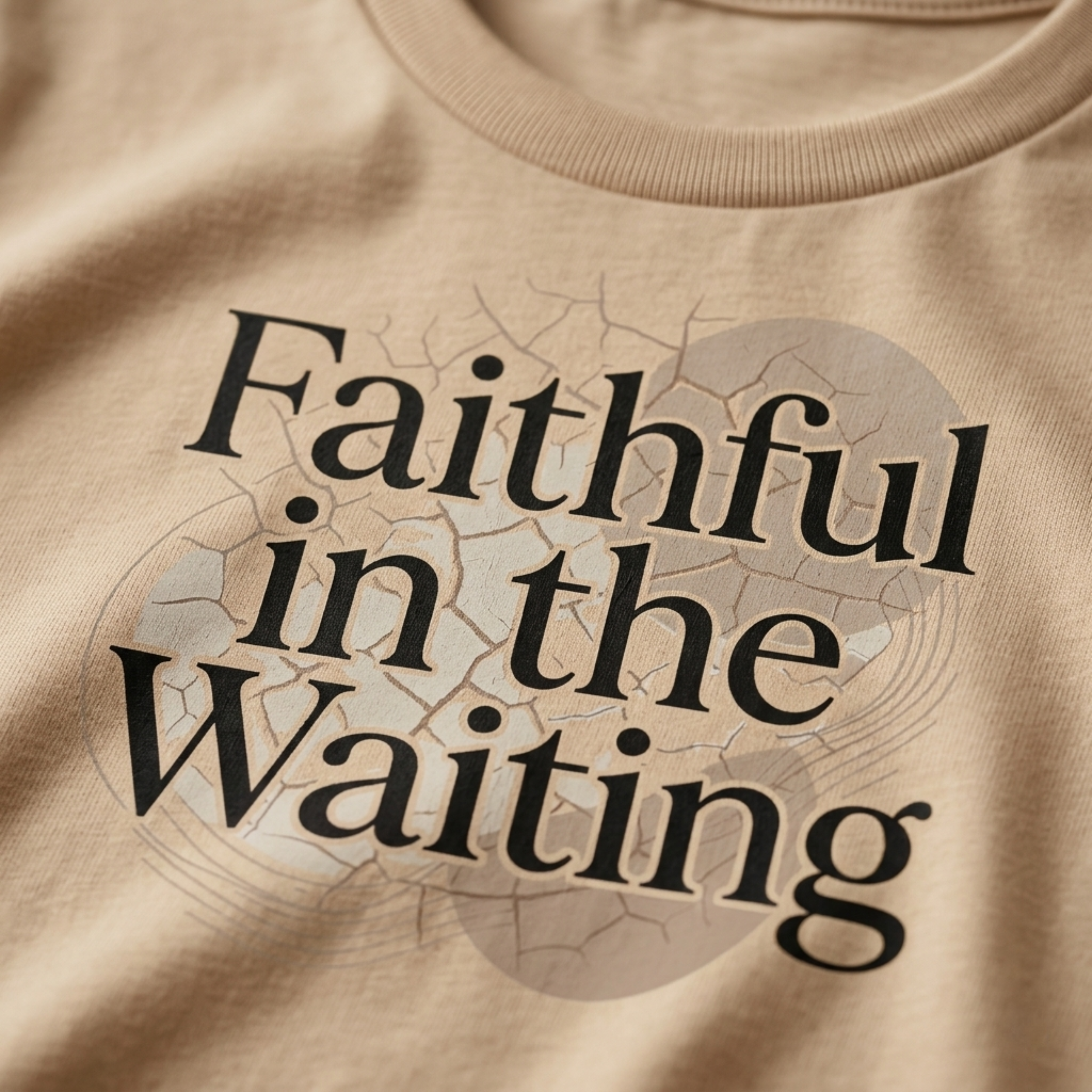 Faithful In The Waiting Christian T-Shirt