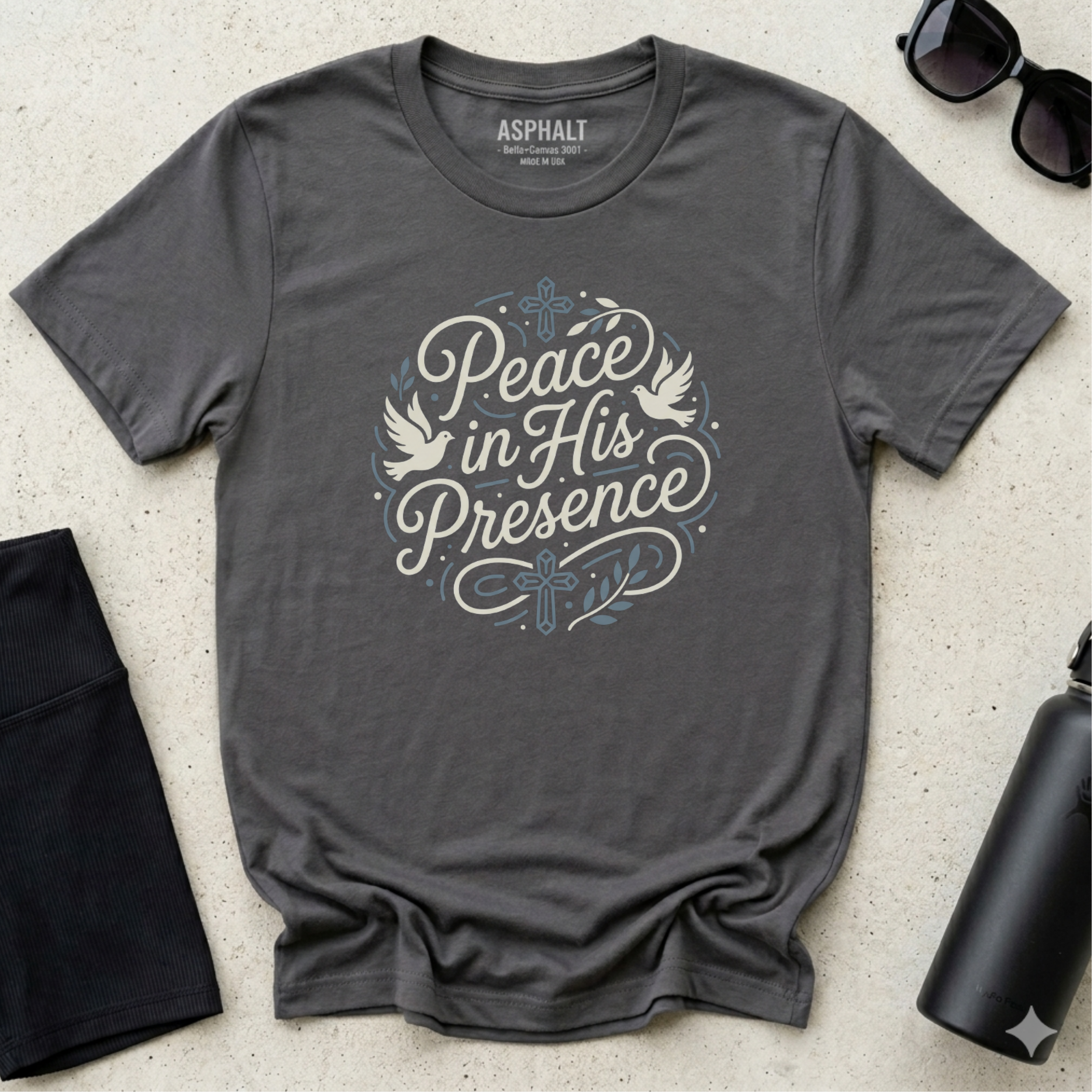 Peace in His Presence Christian T-Shirt