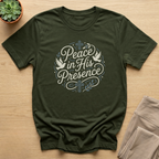 Peace in His Presence Christian T-Shirt