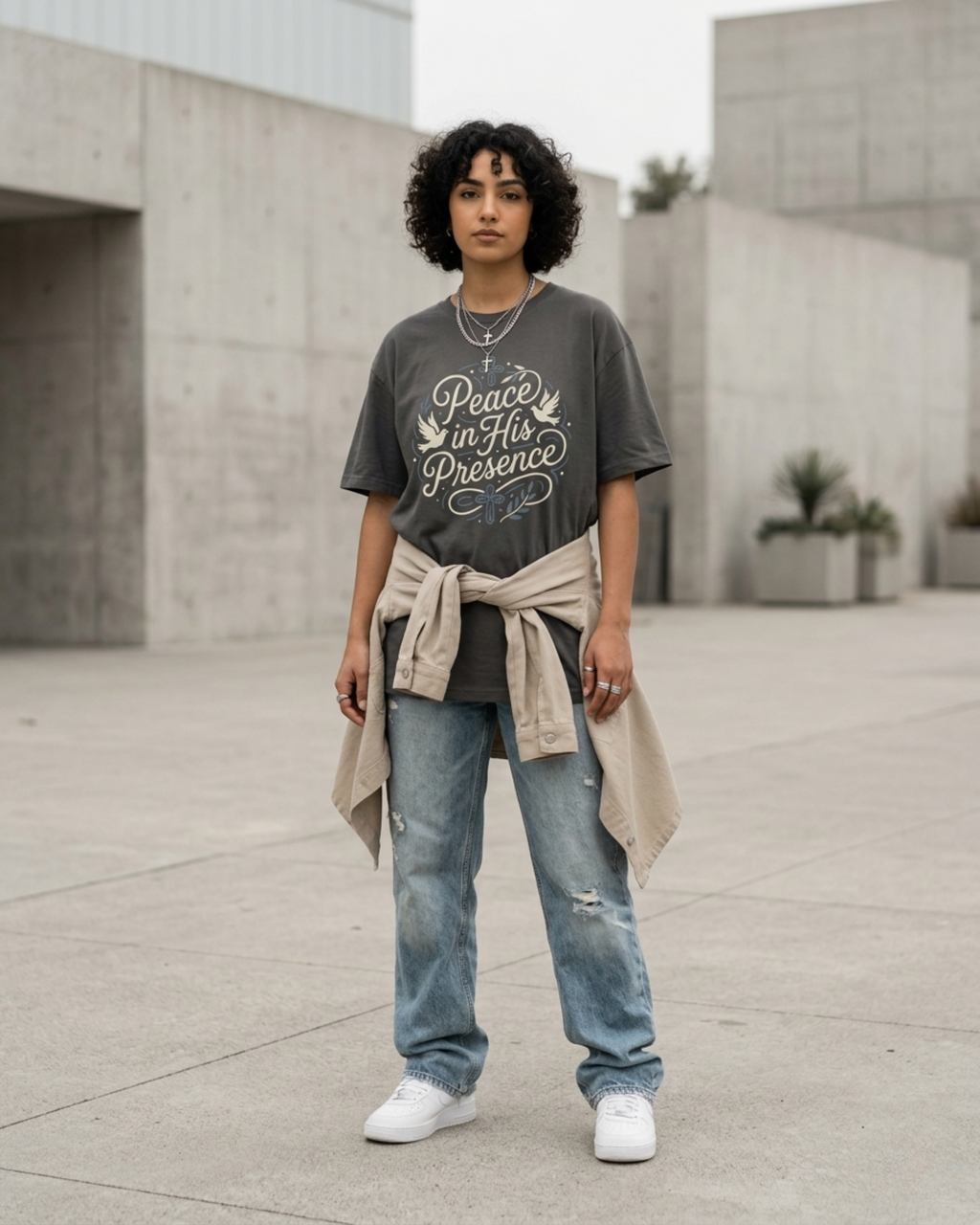 Peace in His Presence Christian T-Shirt