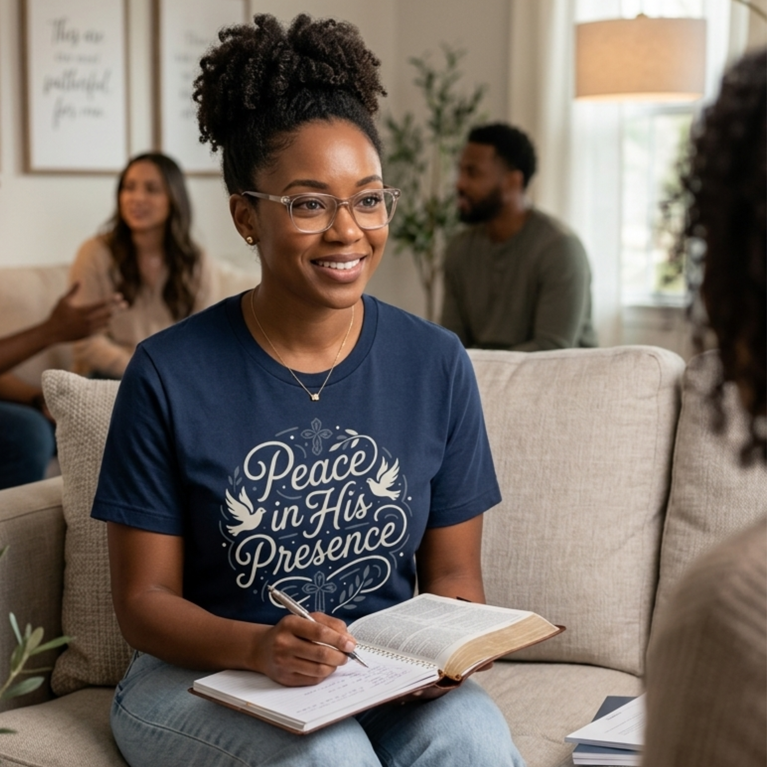 Peace in His Presence Christian T-Shirt
