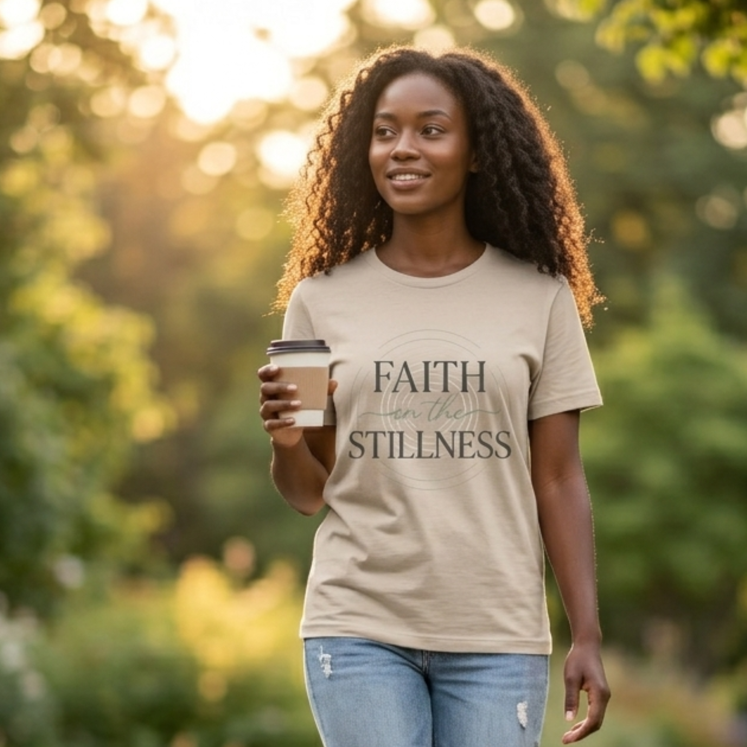 Faith in the Stillness Minimalist T-Shirt
