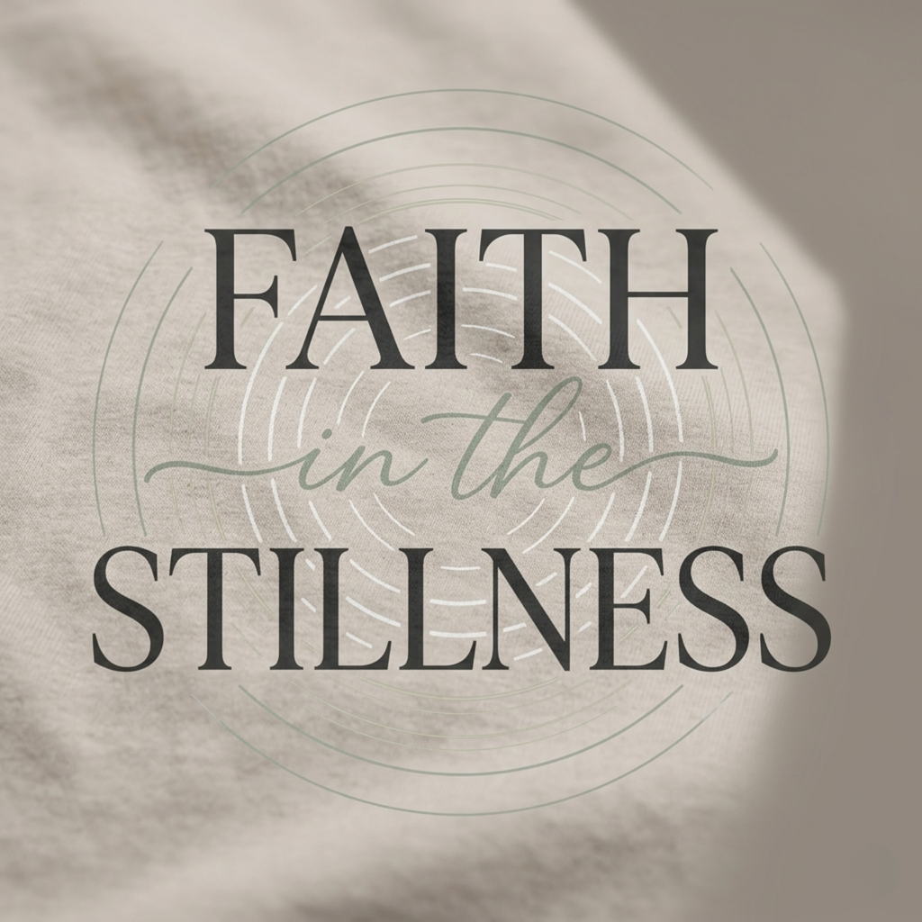 Faith in the Stillness Minimalist T-Shirt