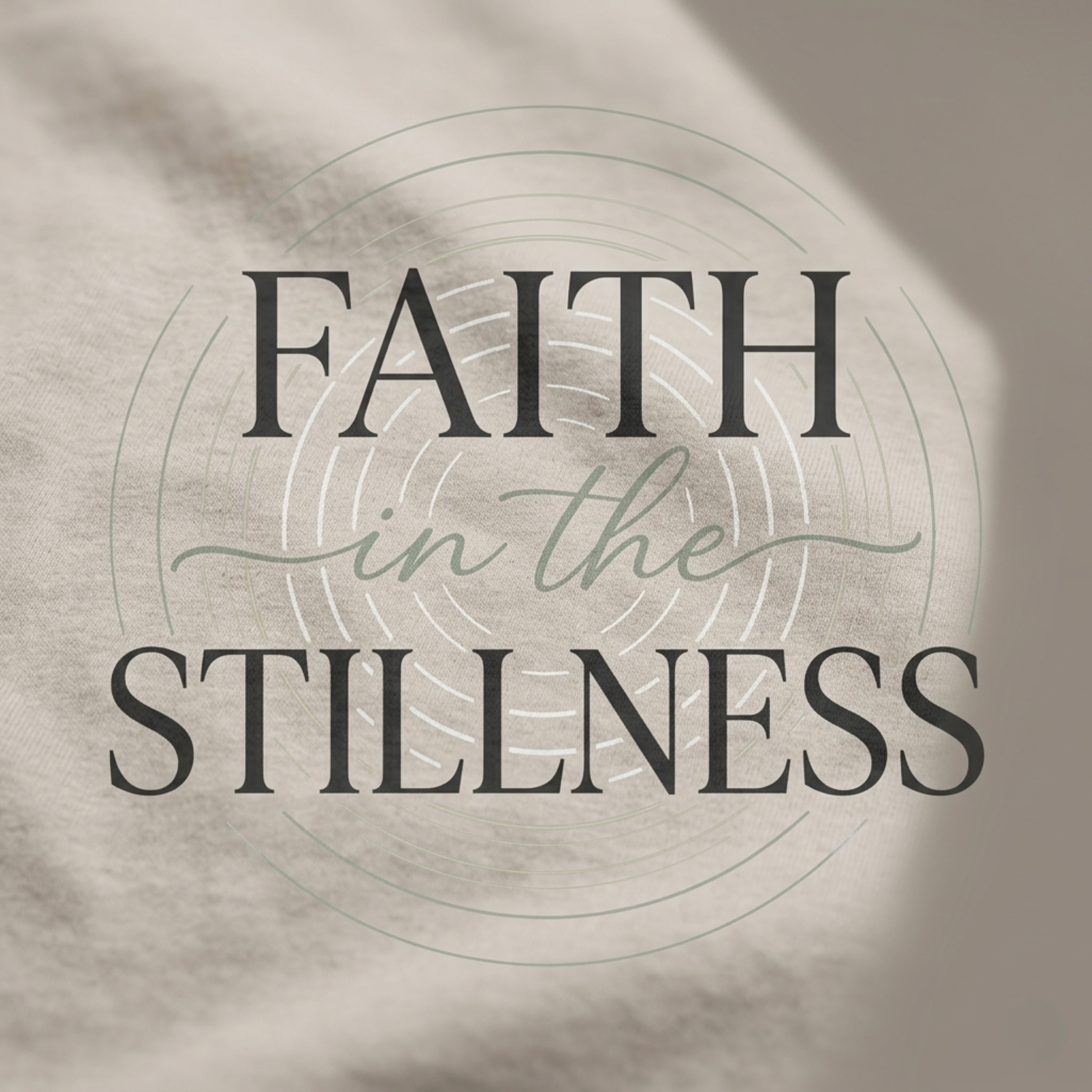 Faith in the Stillness Minimalist T-Shirt