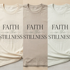 Faith in the Stillness Minimalist T-Shirt