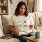 Faith in the Stillness Minimalist T-Shirt