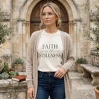 Faith in the Stillness Minimalist T-Shirt
