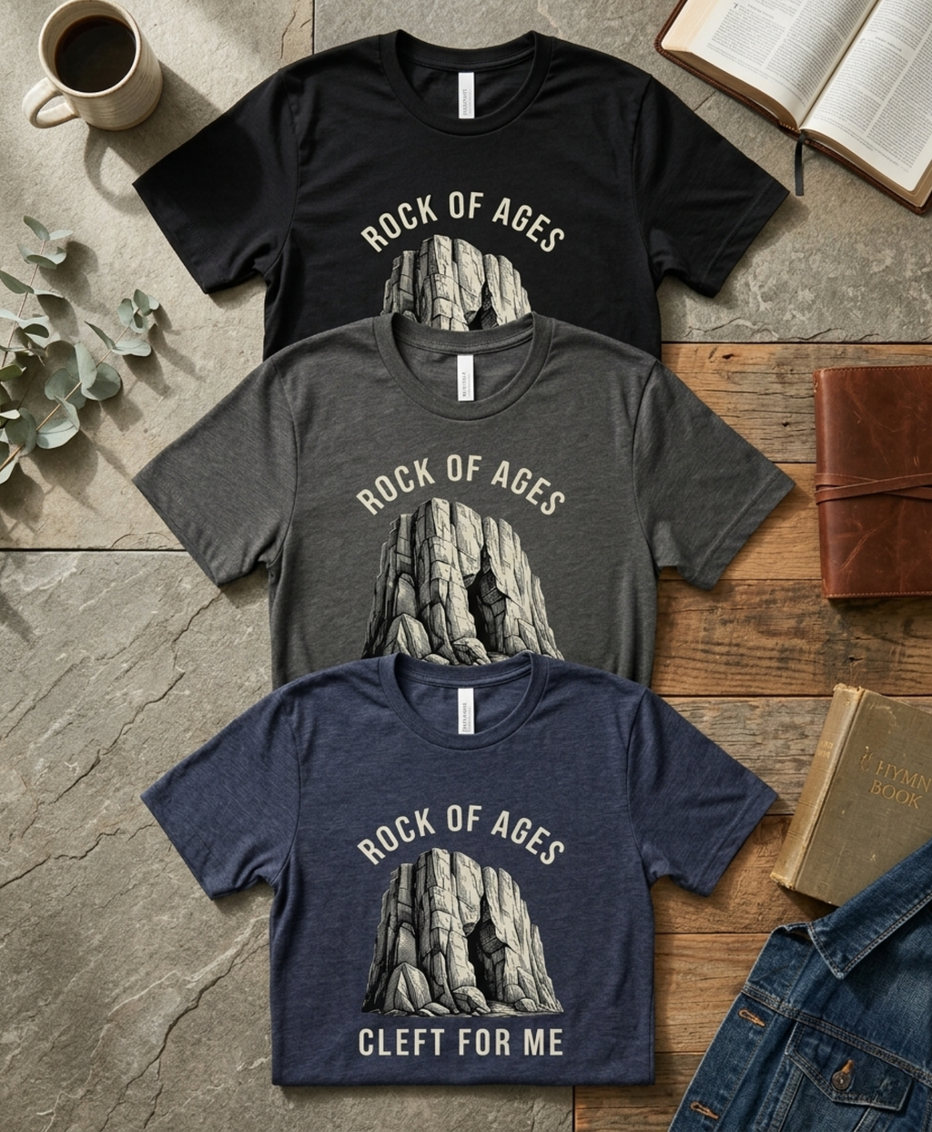 Rock of Ages Hymn T-Shirt