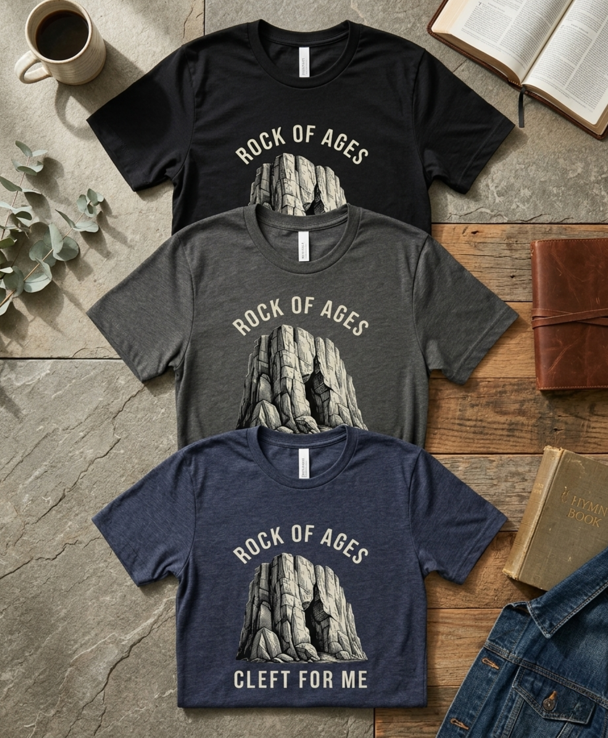 Rock of Ages Hymn T-Shirt