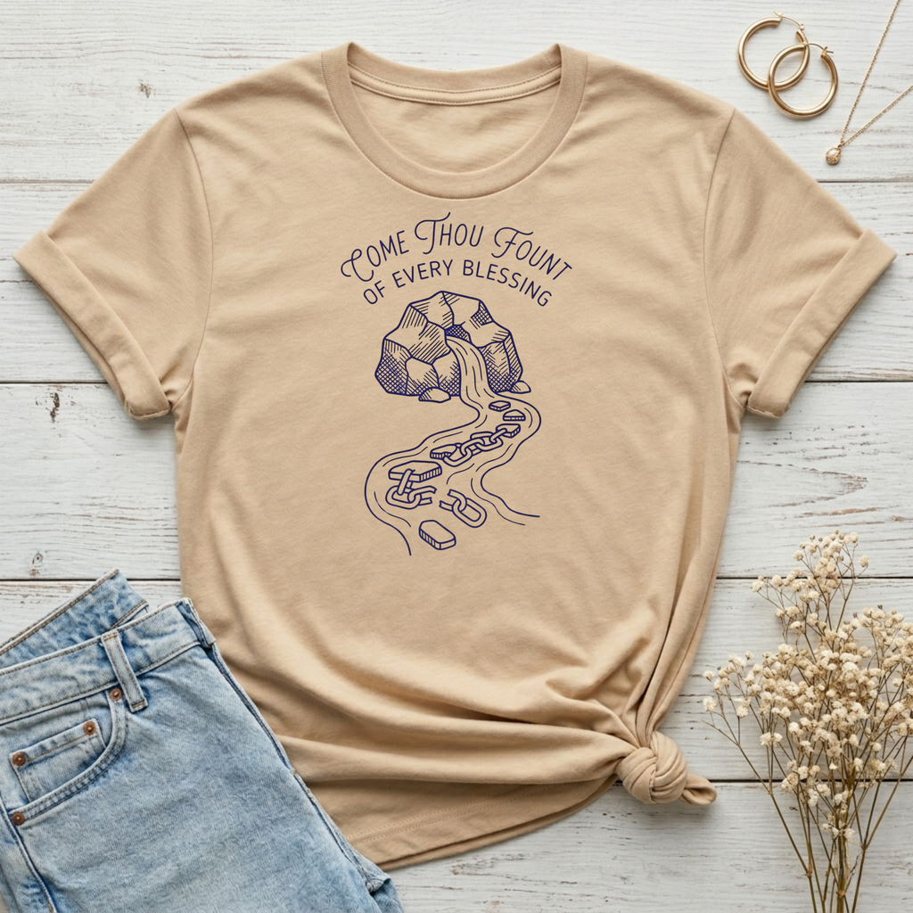 Come Thou Fount Christian Hymn Shirt