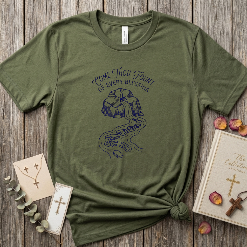Come Thou Fount Christian Hymn Shirt