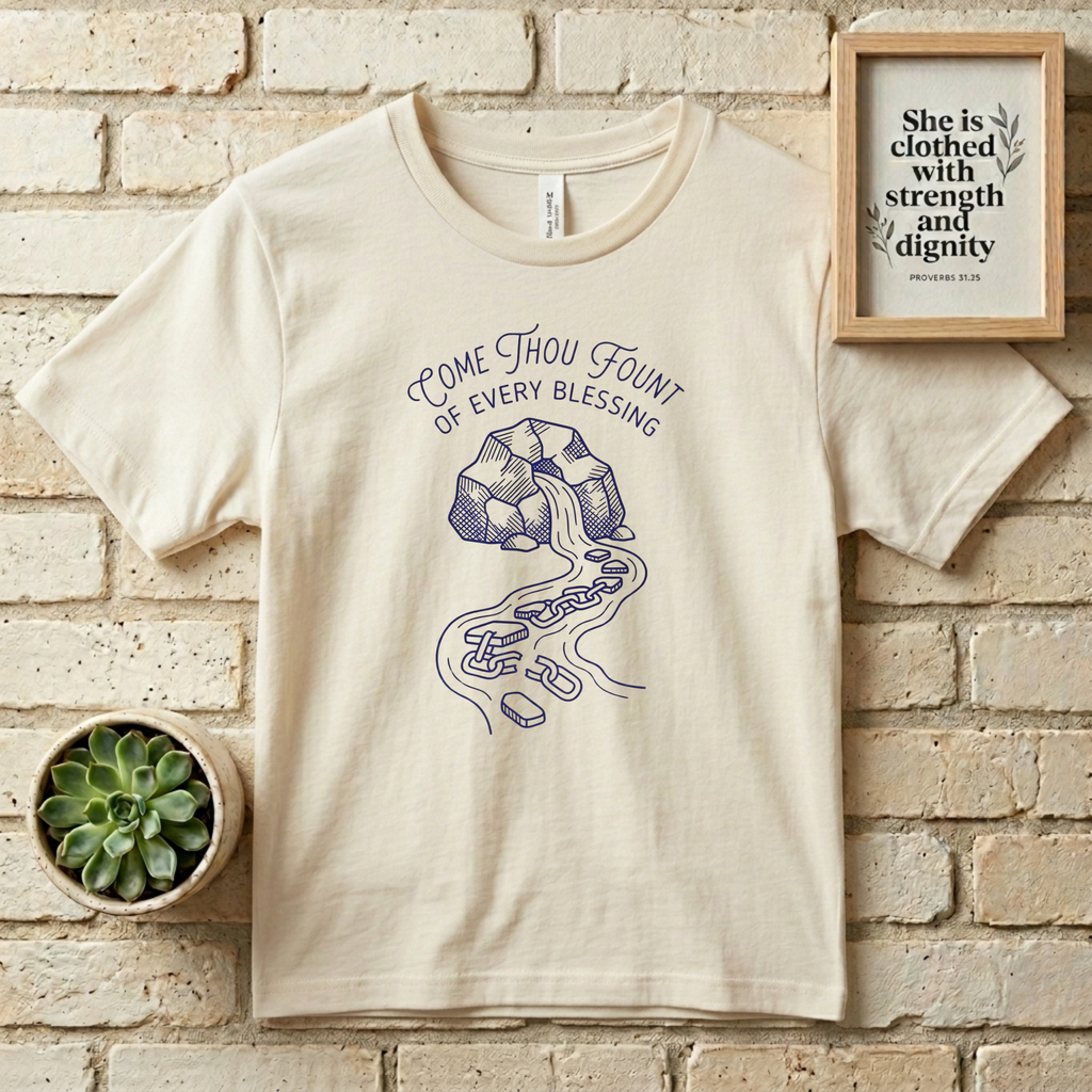 Come Thou Fount Christian Hymn Shirt