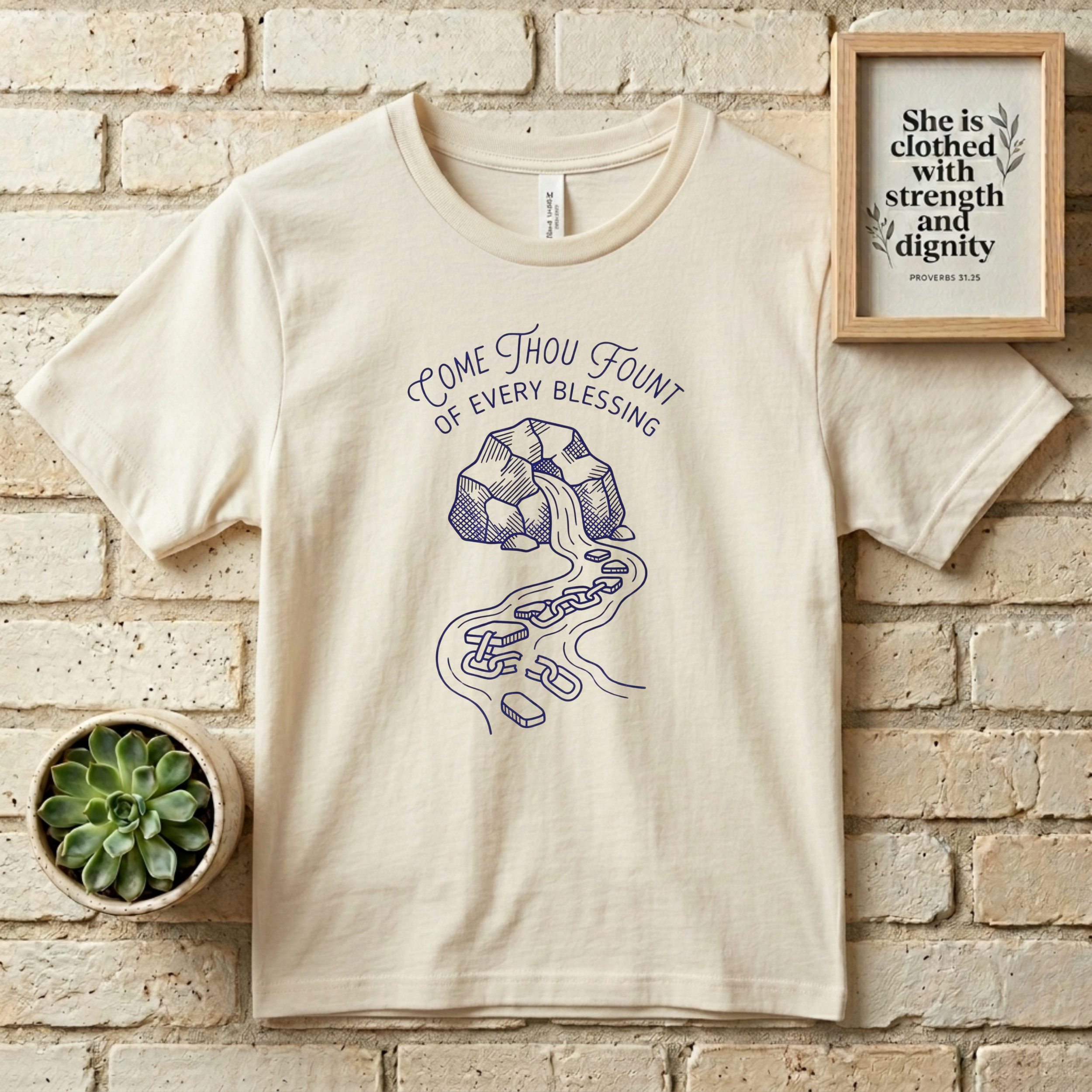 Come Thou Fount Christian Hymn Shirt