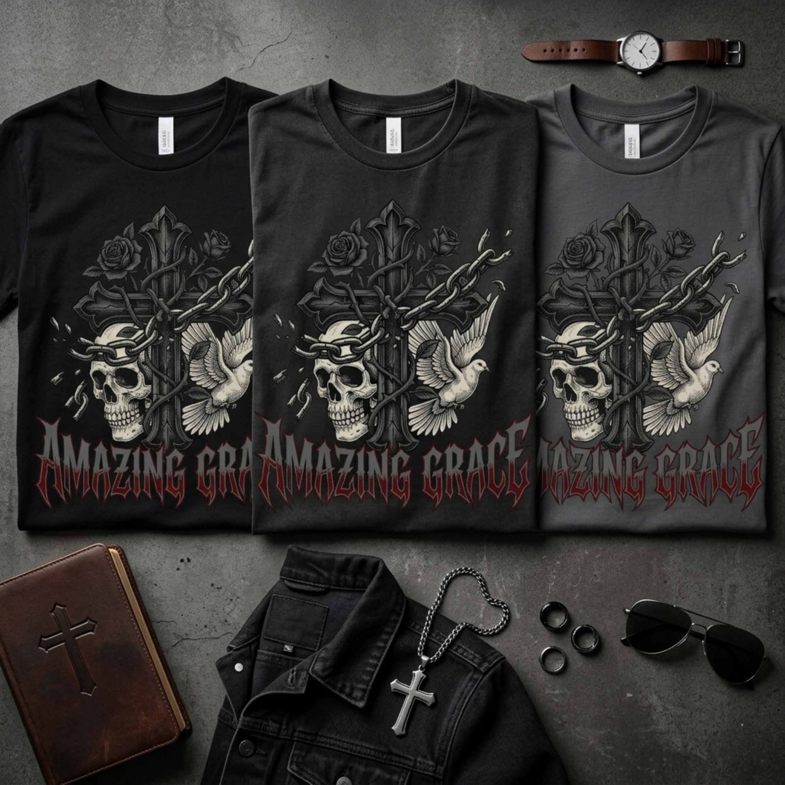 Amazing Grace Christian Shirt