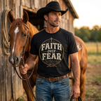 Faith Over Fear Christian T-Shirt
