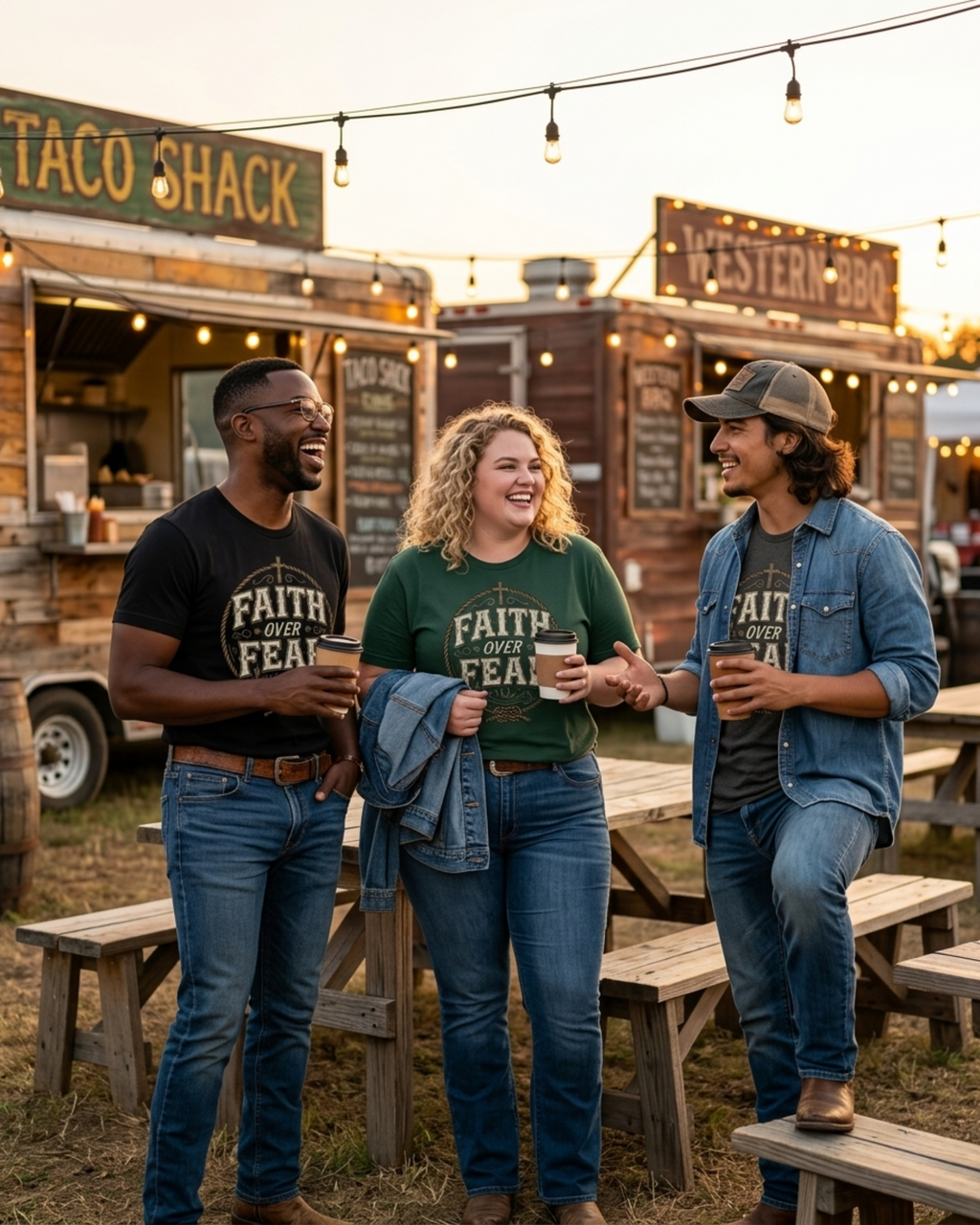 Faith Over Fear Christian T-Shirt