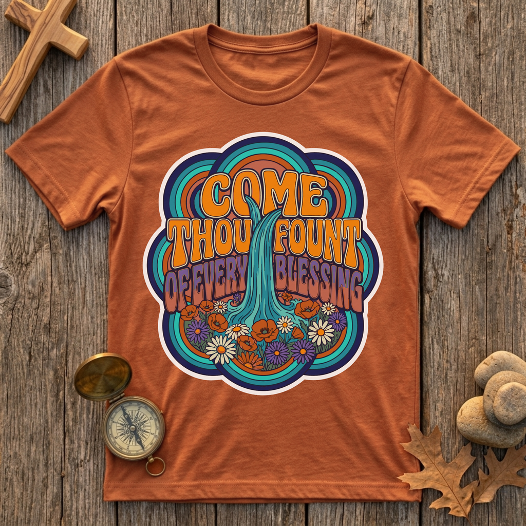 Comfort Colors Come Thou Fount Christian T-Shirt