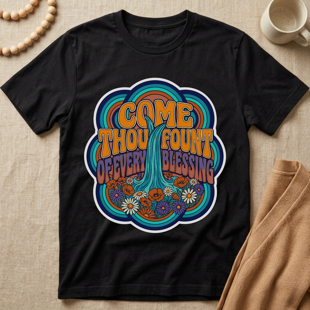 Comfort Colors Come Thou Fount Christian T-Shirt