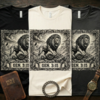 Genesis 3:15 Lion & Serpent Christian T-Shirt