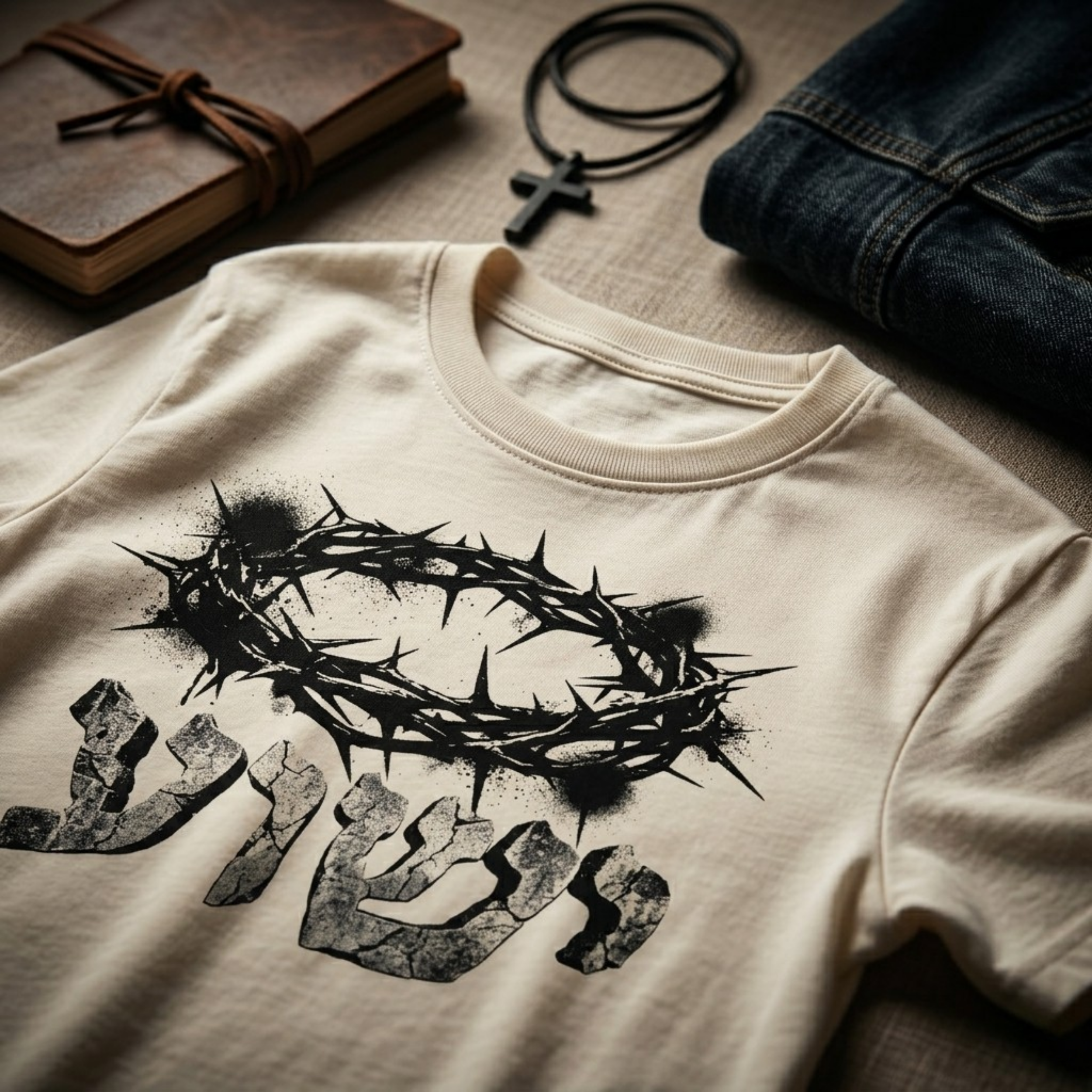 Yeshua Crown of Thorns Shirt