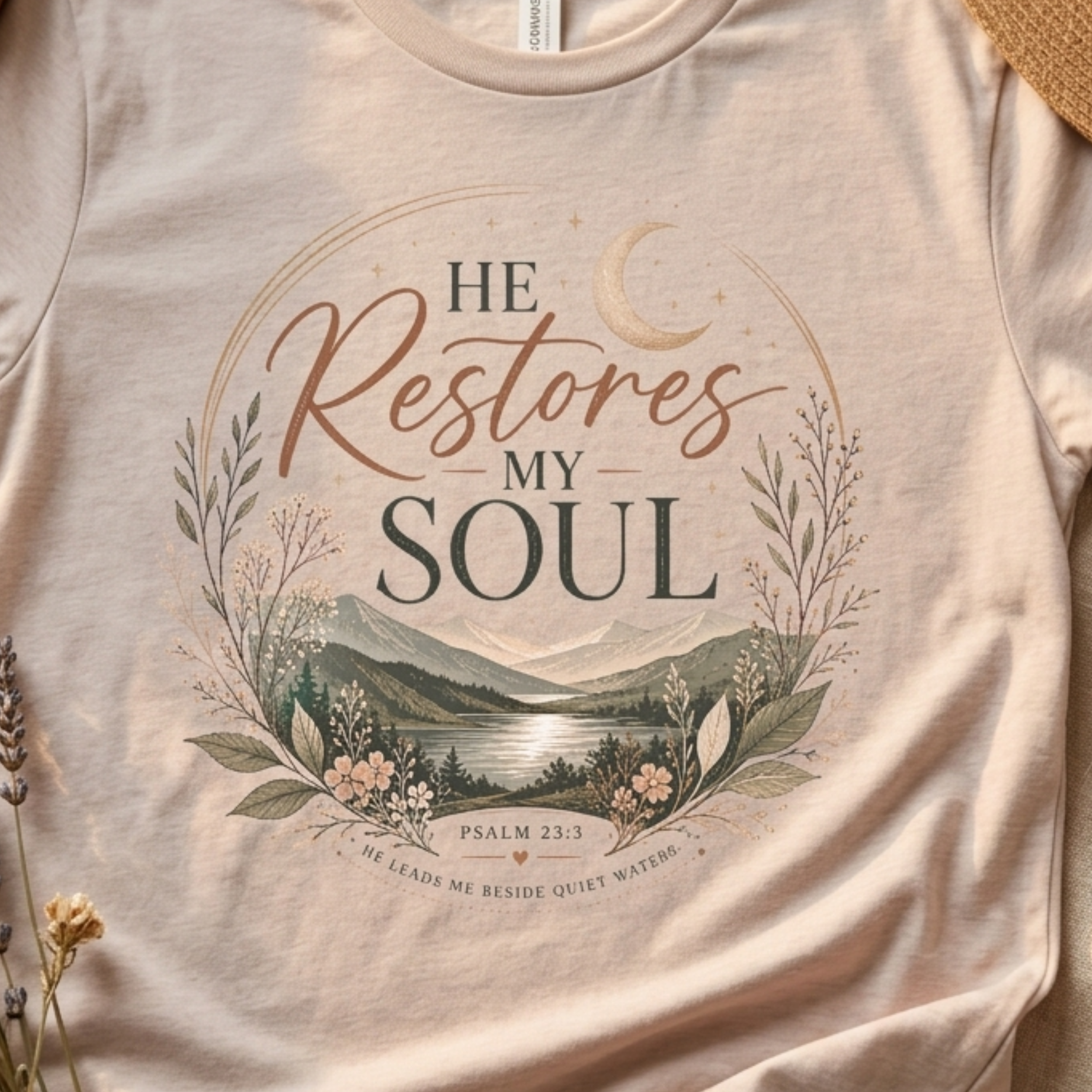 He Restores My Soul Shirt