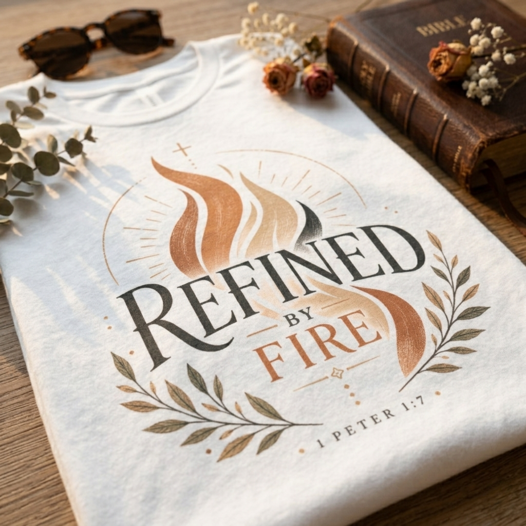 Refined By Fire Christian Shirt