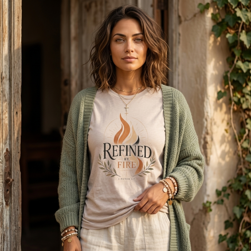 Refined By Fire Christian Shirt