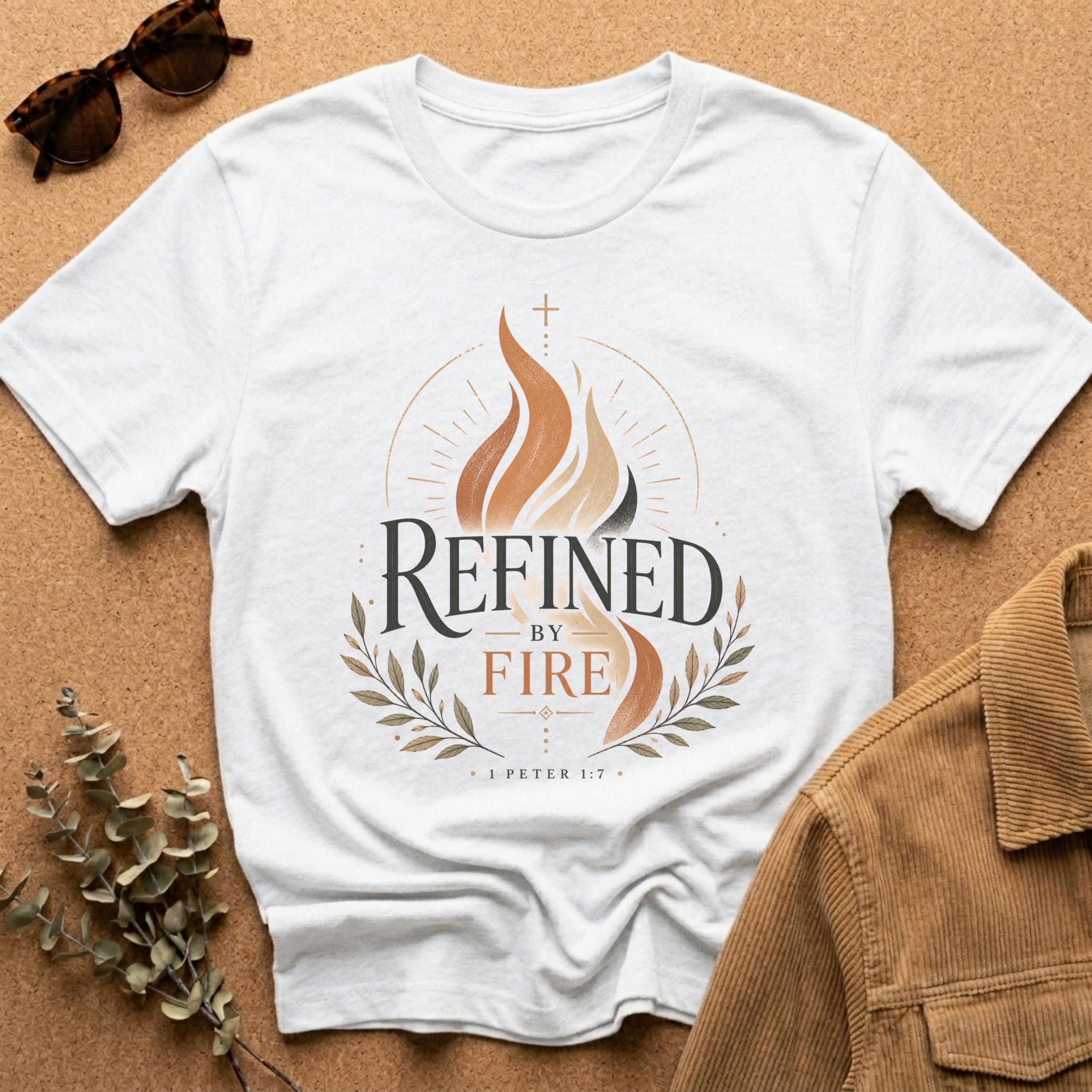 Refined By Fire Christian Shirt