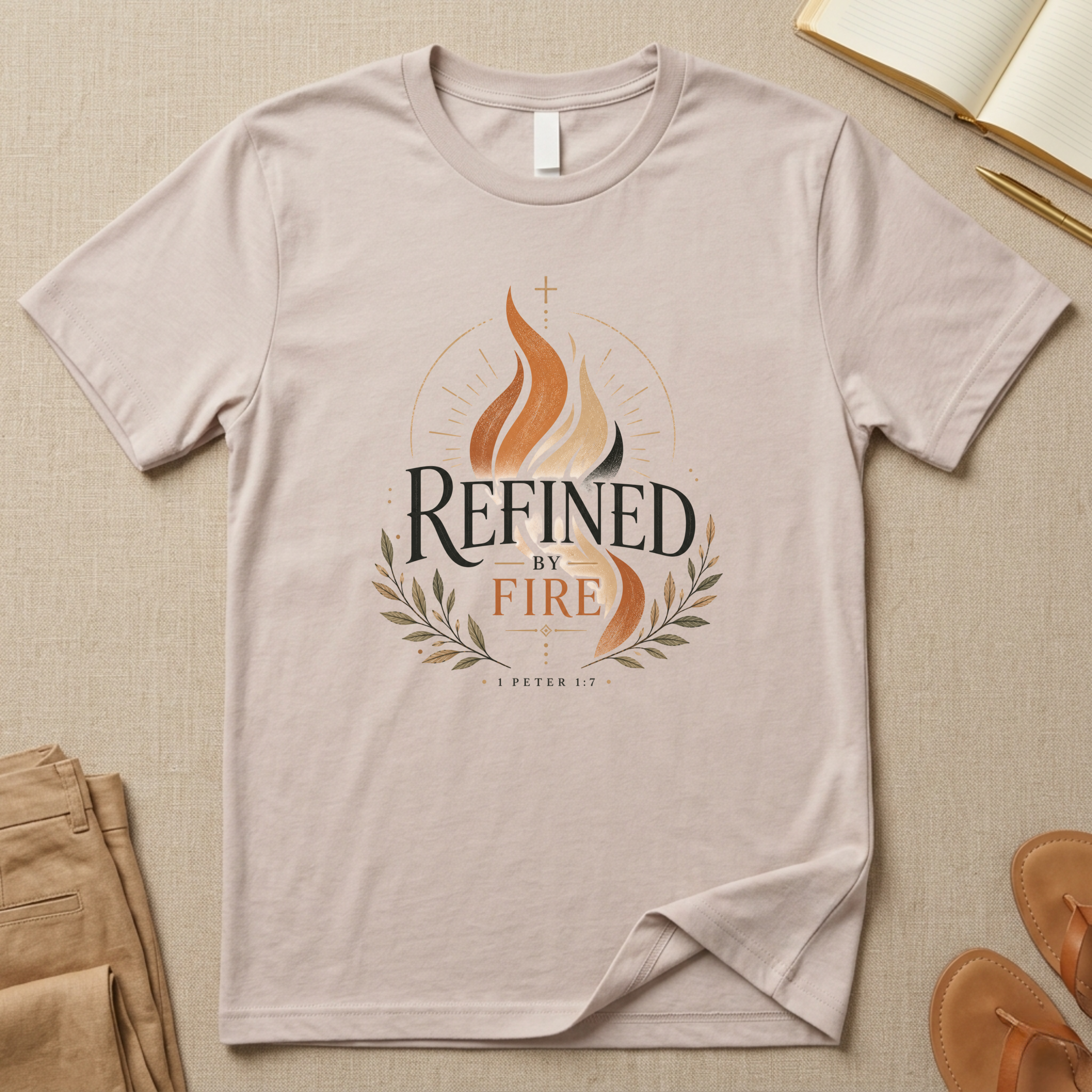 Refined By Fire Christian Shirt