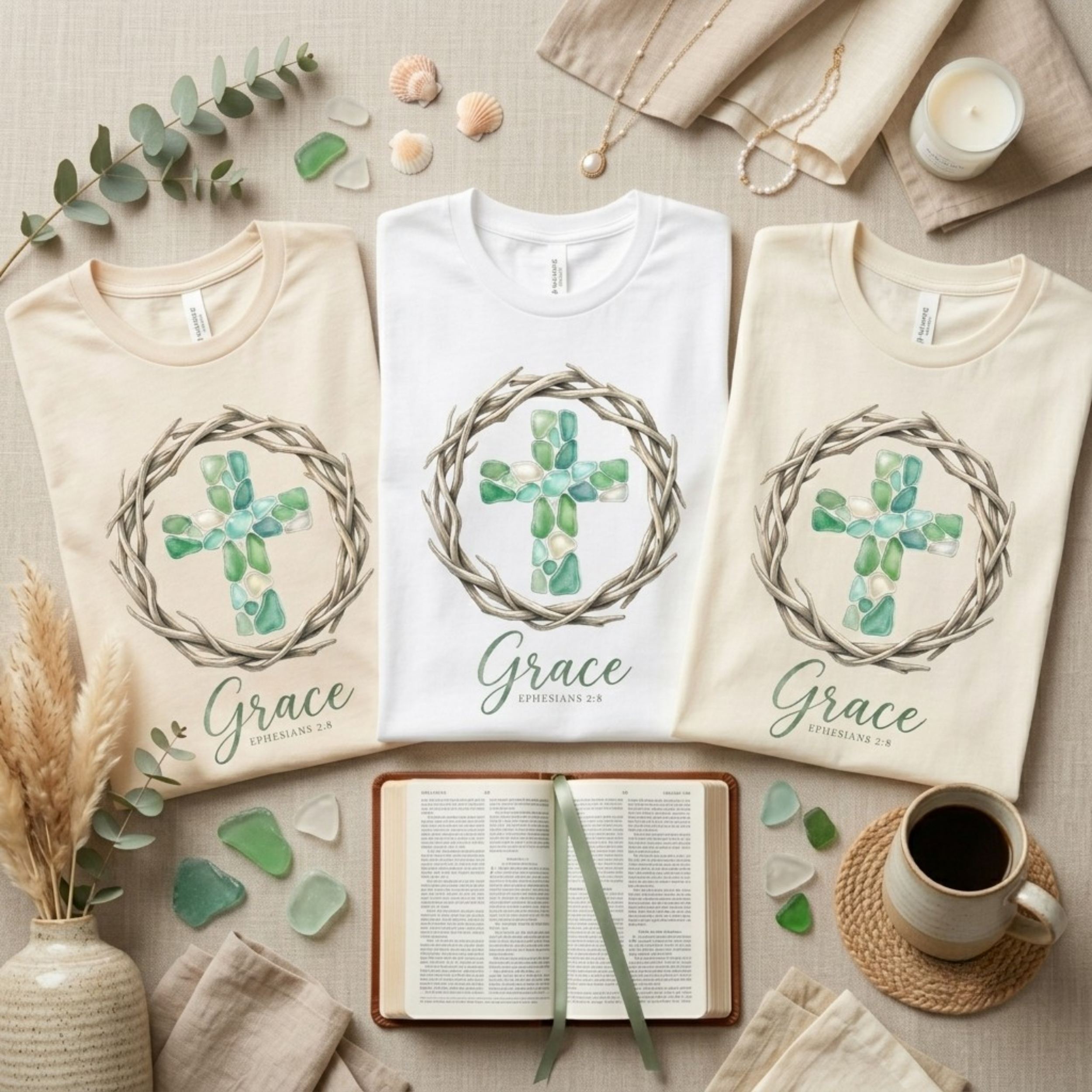 Grace Coastal Christian Shirt