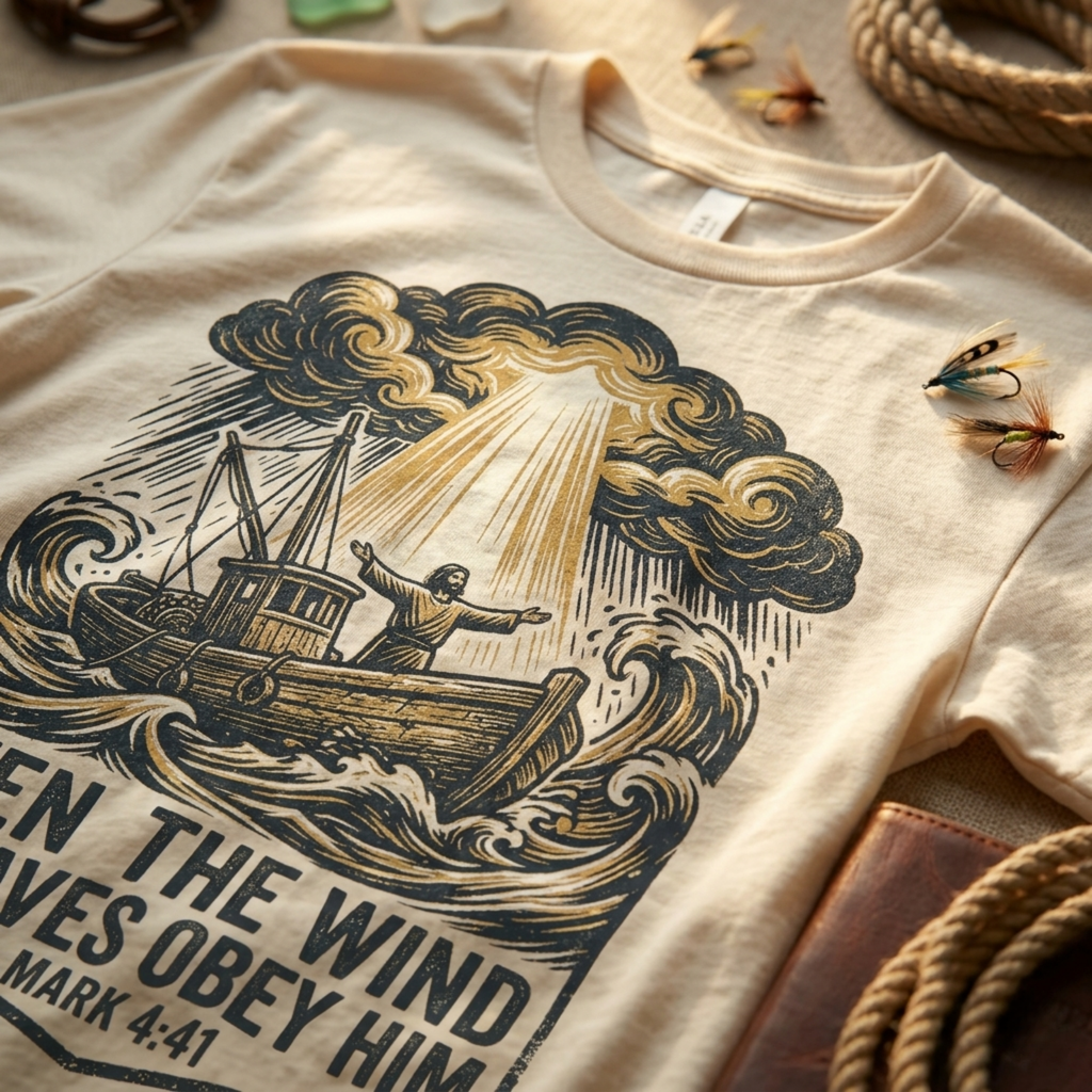 Even The Wind & Waves Obey Him Shirt
