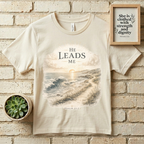 He Leads Me Christian Shirt