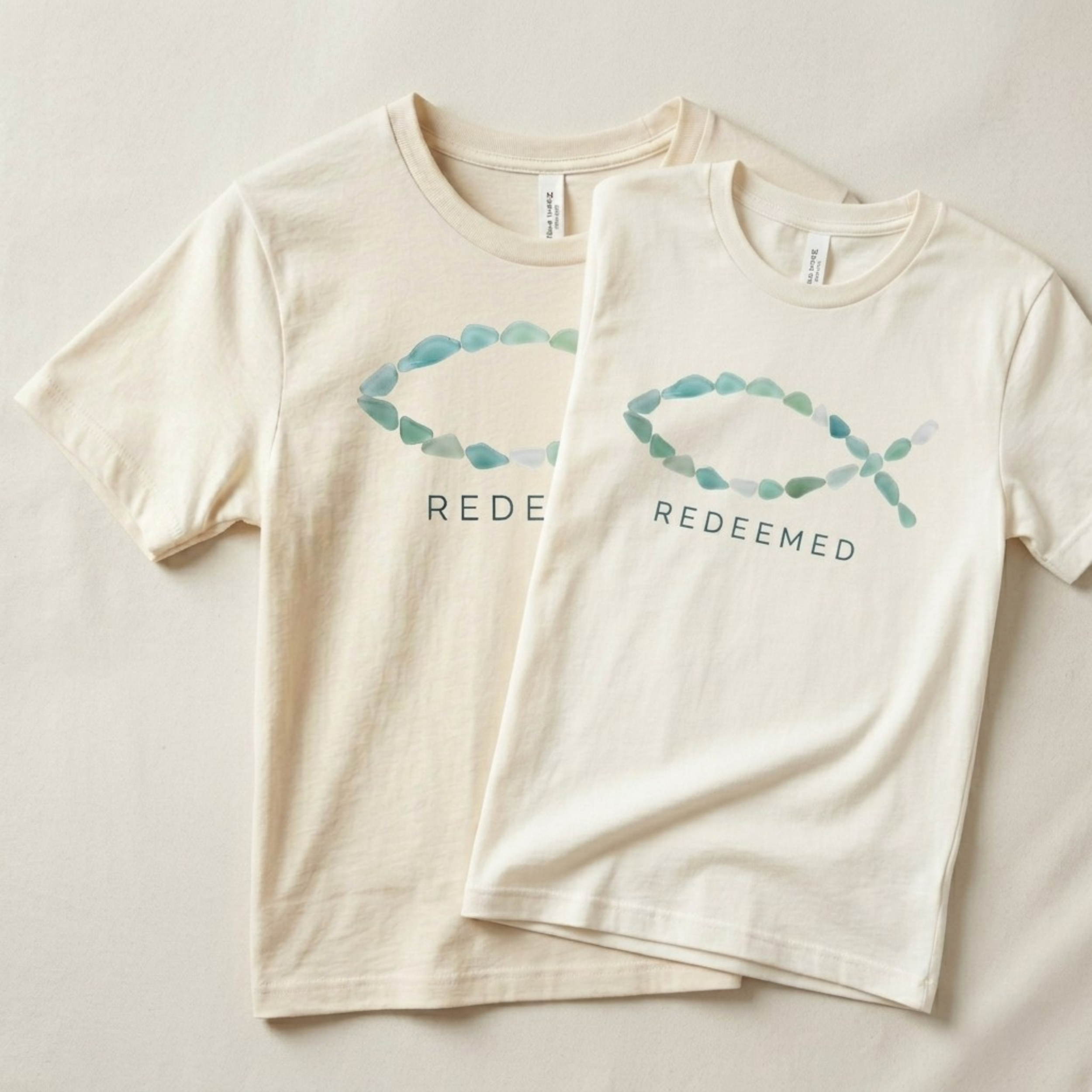 Redeemed Sea Glass Christian Shirt