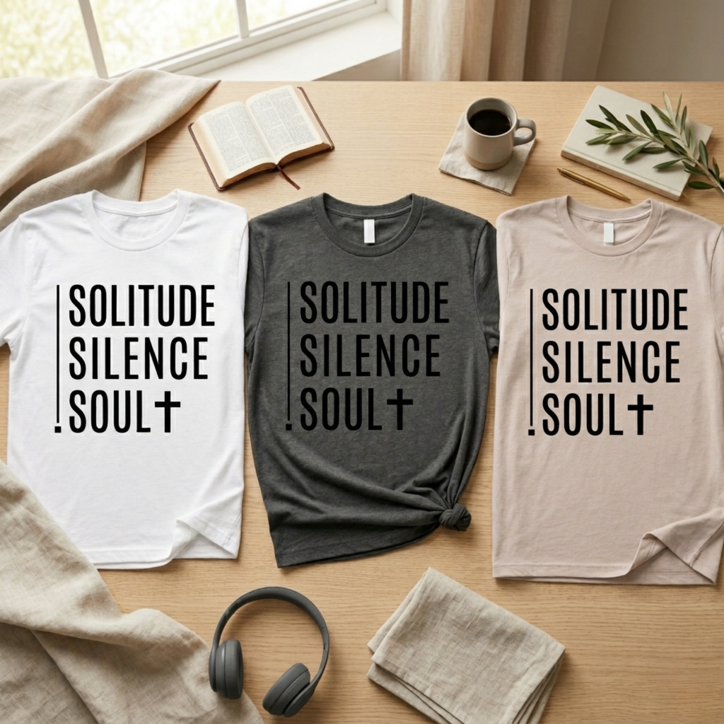 Solitude Silence Soul Christian Shirt