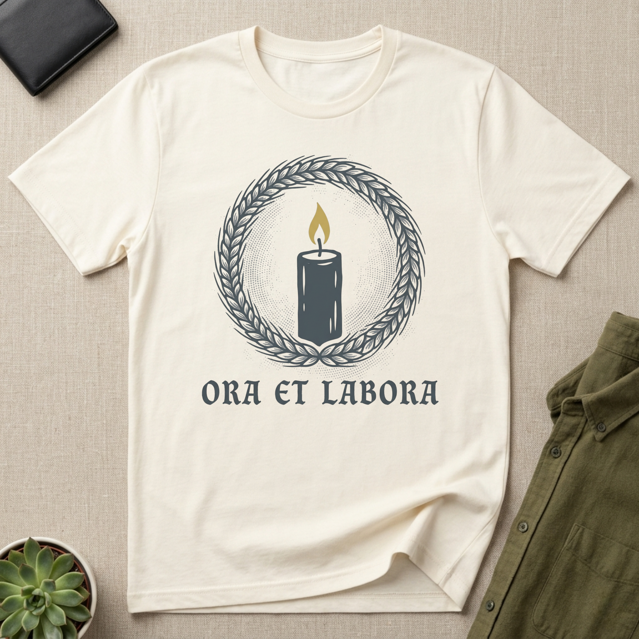 Ora Et Labora Christian Shirt