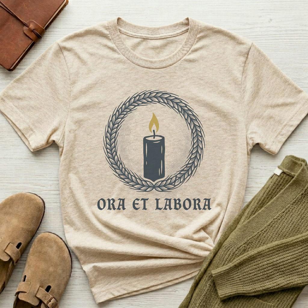 Ora Et Labora Christian Shirt