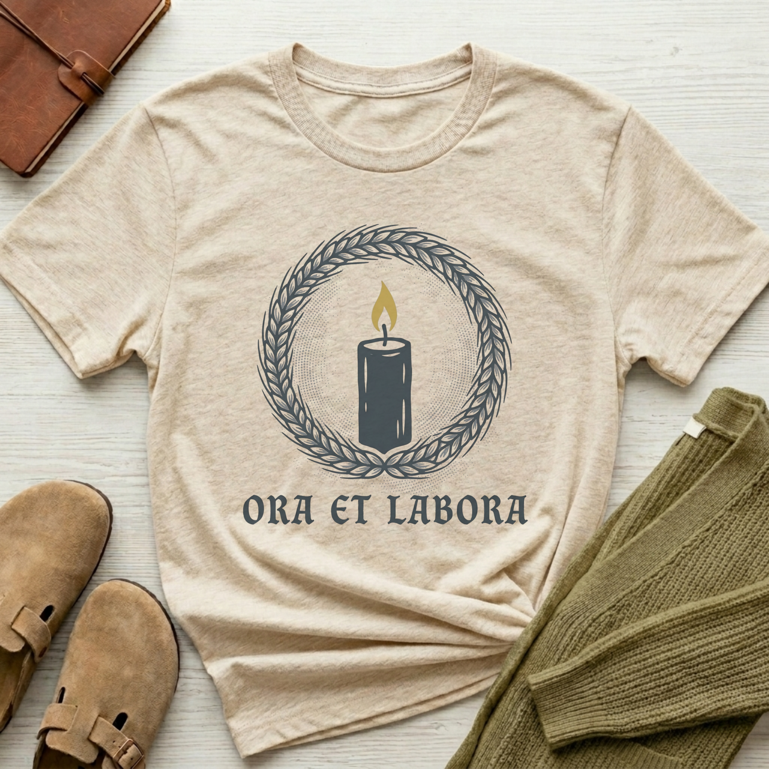 Ora Et Labora Christian Shirt