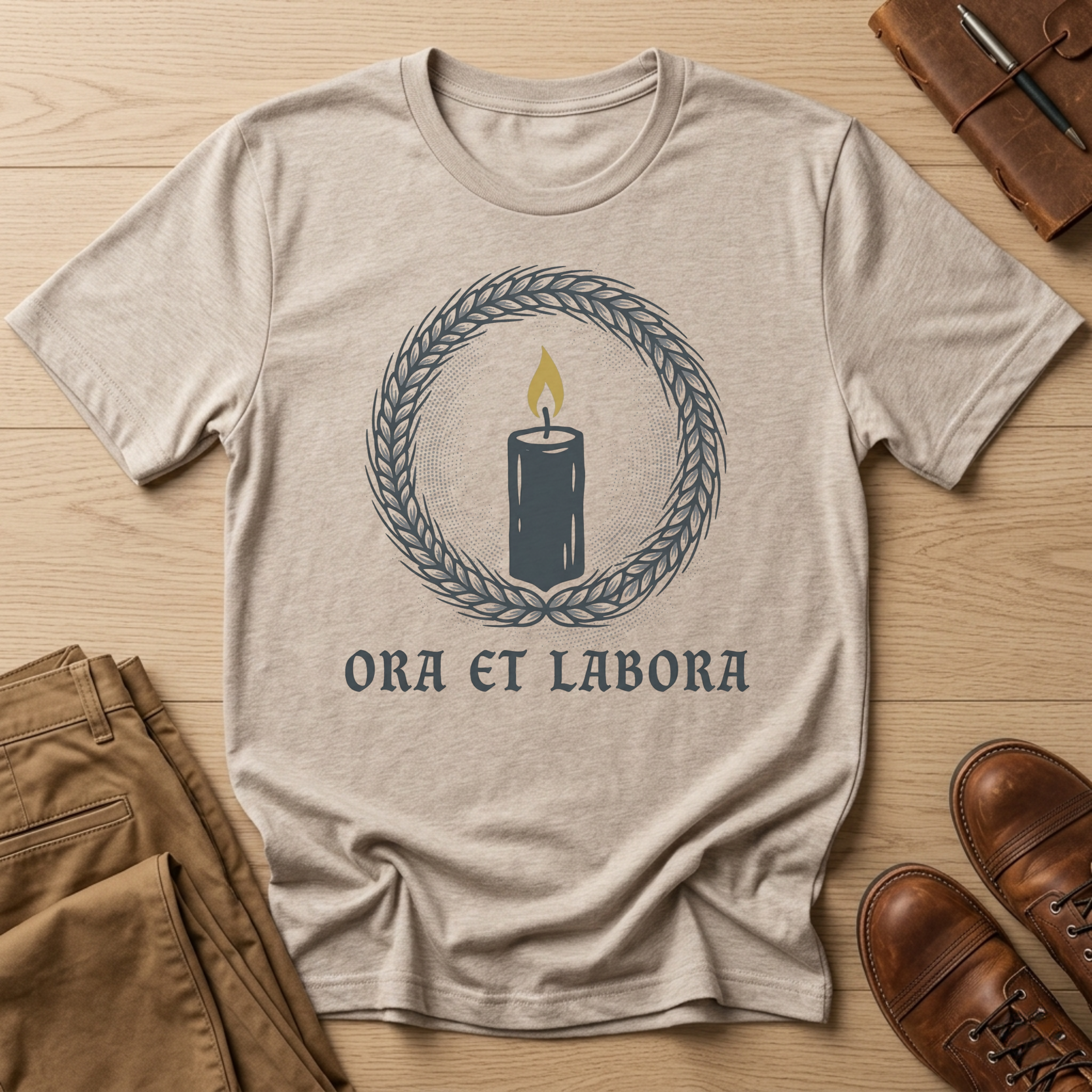 Ora Et Labora Christian Shirt