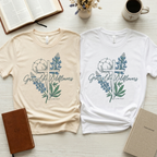 Grace Like Wildflowers Christian T-Shirt