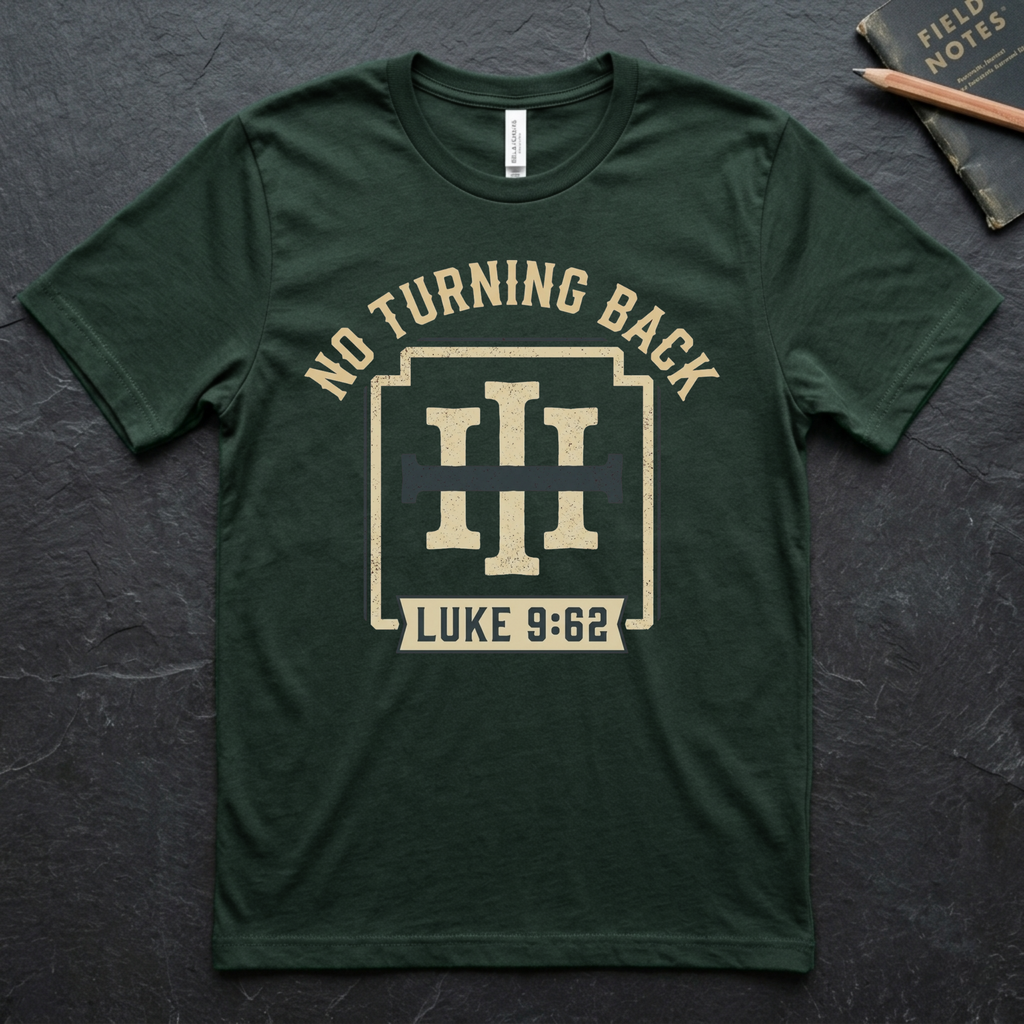 No Turning Back Christian Shirt